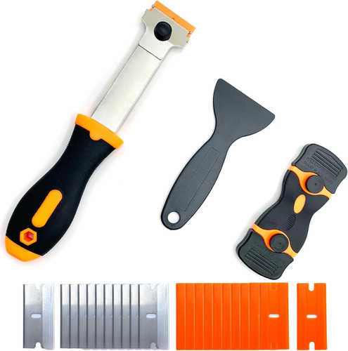 Pack razor blade - 4, scraper