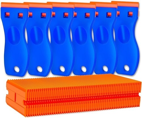 Plastic razor blade scraper - razor,